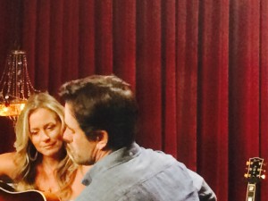 Deana and Charles Esten 'On The Record' shoot for ABC's Nashville