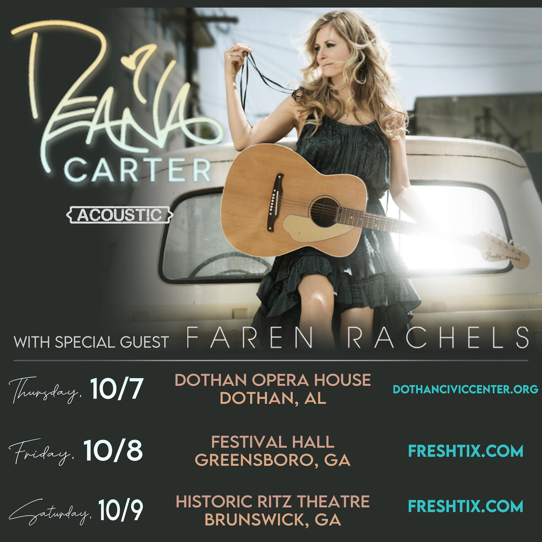 New Shows Announced! – Deana Carter Official Website