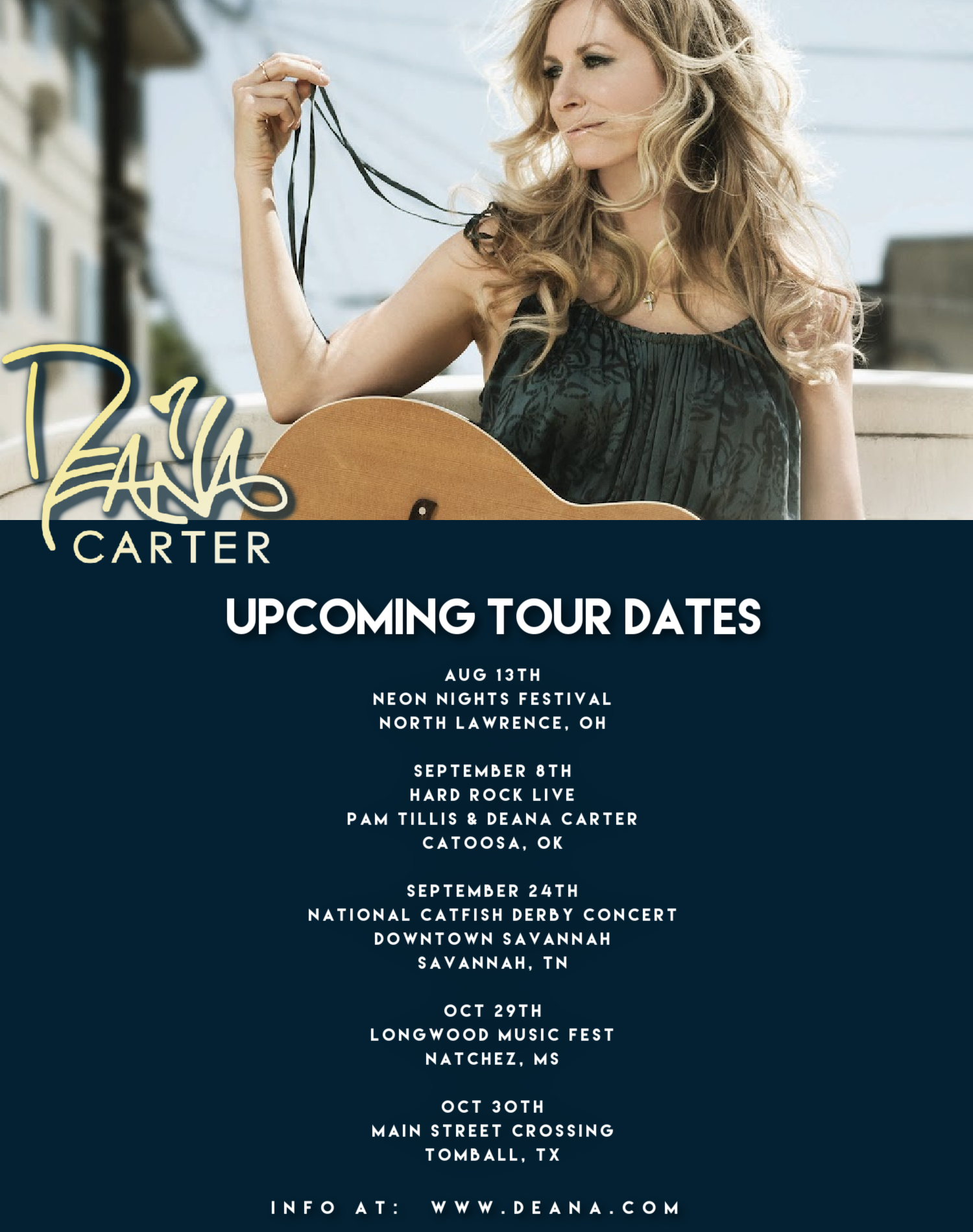 Upcoming Deana Carter Tour Dates – Deana Carter Official Website