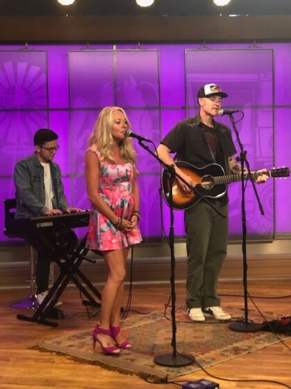 On the set of Nashville Insider & RFD-TV’s #marketdaymusic with Ryan ...